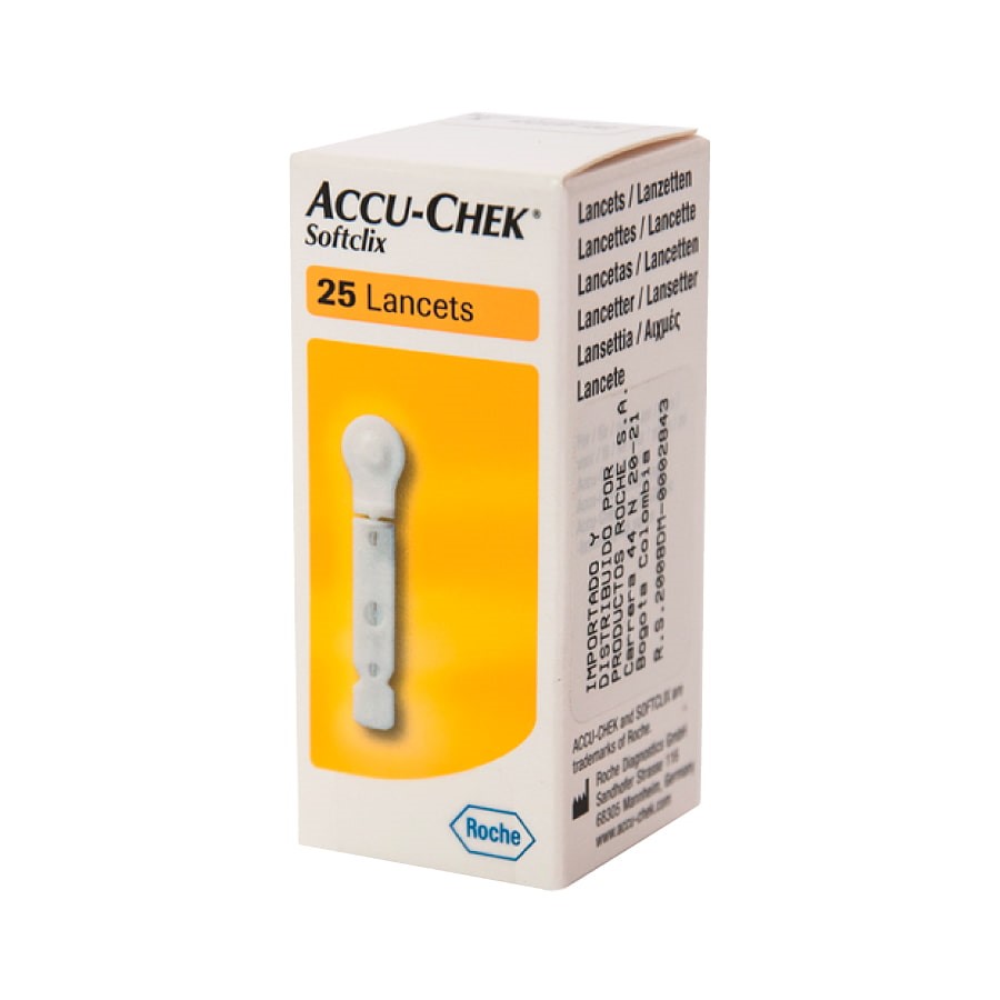 Lanceta accu-chek softclix x 25 457980