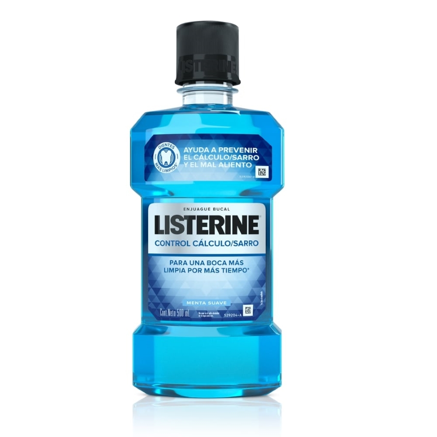 Enjuague bucal listerine control cálculo 500 ml 457982