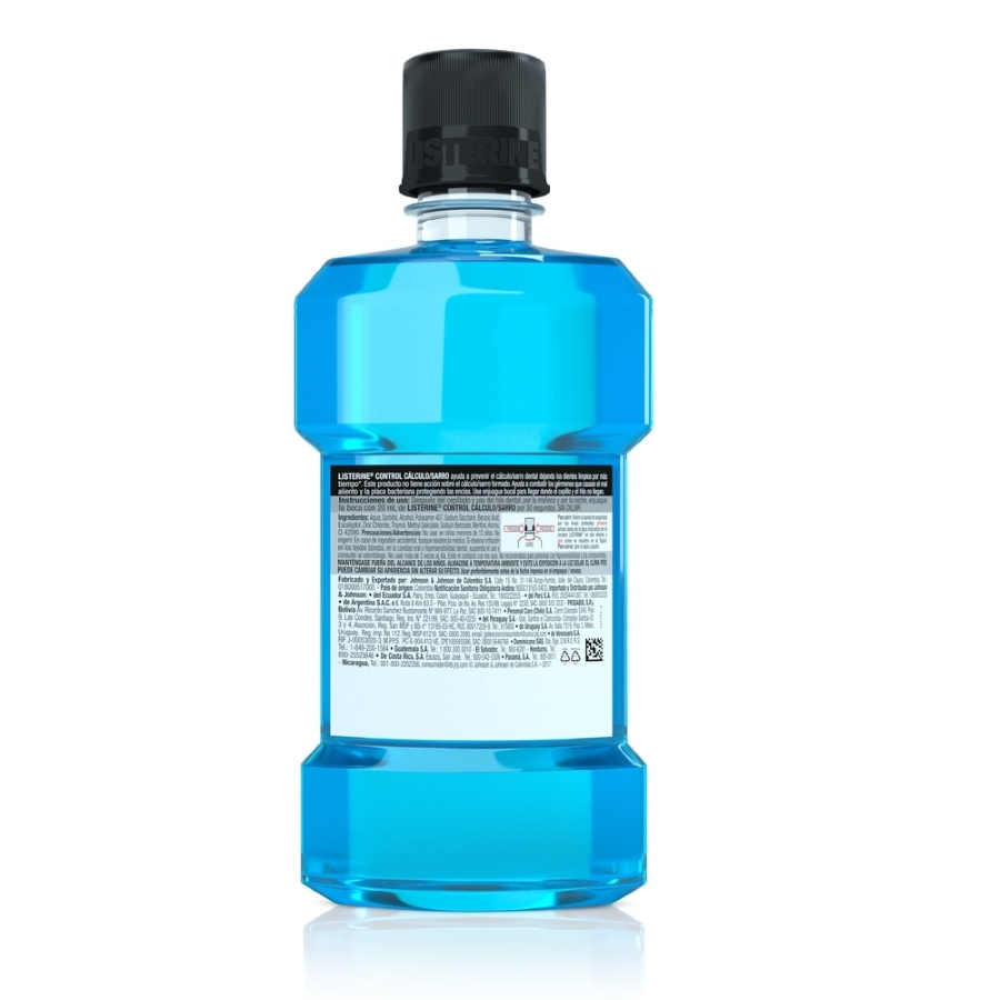 Enjuague bucal listerine control cálculo 500 ml 457982