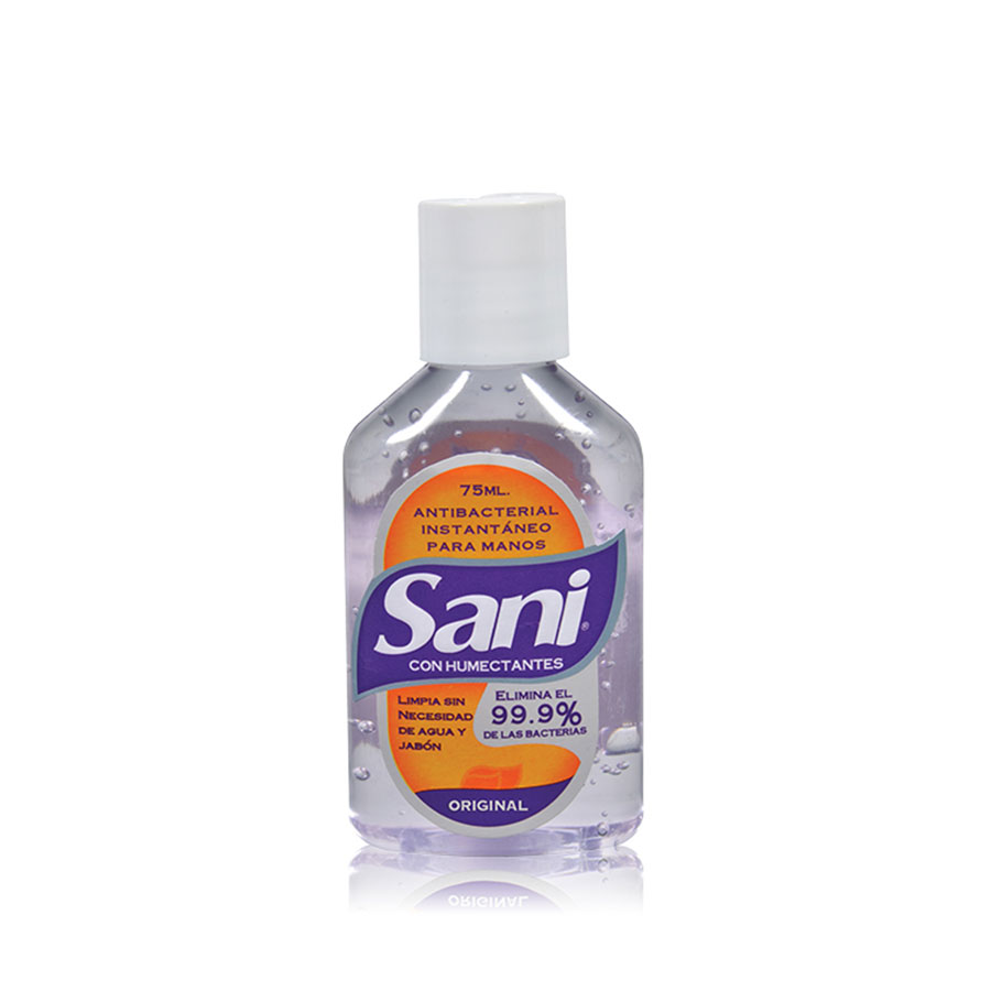 Desinfectante de manos sani original 75 ml 458243