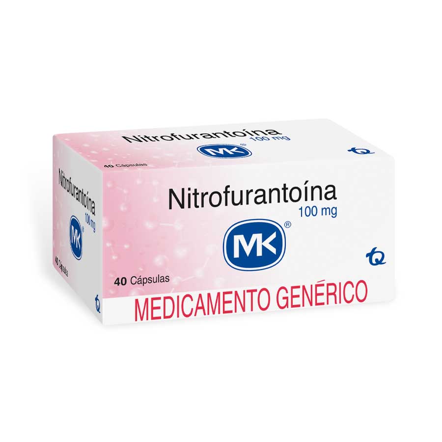 Nitrofurantoina 100mg tecnoquimicas - genericos cápsulas 458244