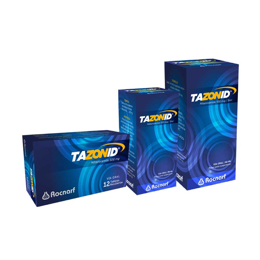 Tazonid 100mg/5ml rocnarf marca  antiparasitarios 458279