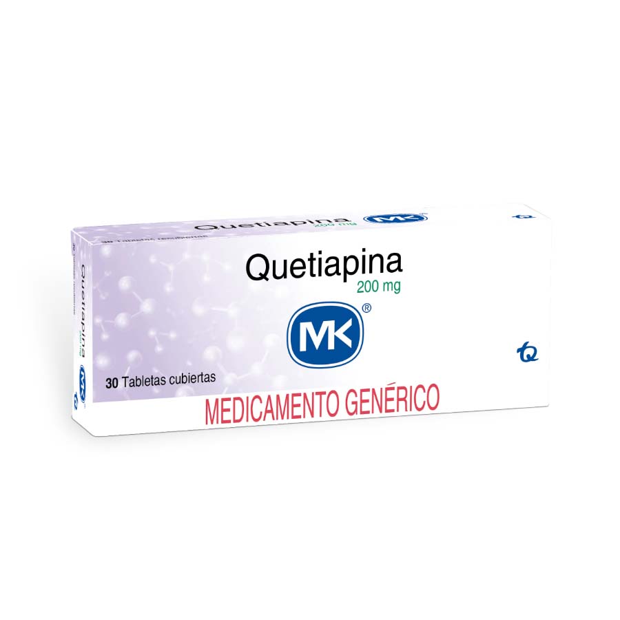 Quetiapina 200mg tecnoquimicas - genericos tableta 458316