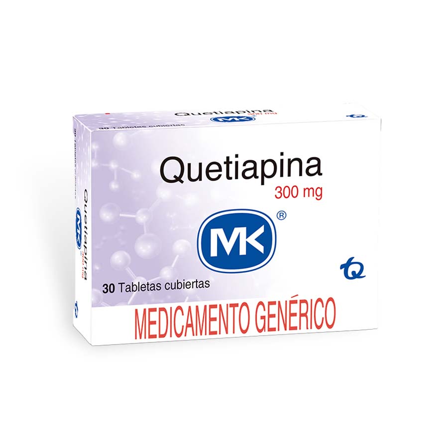 Quetiapina 300mg tecnoquimicas - genericos tableta 458337