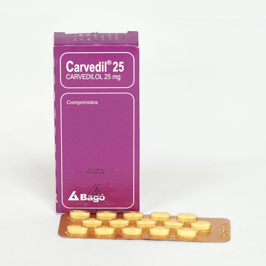 Carvedil 25mg quifatex dist bago comprimidos 458355