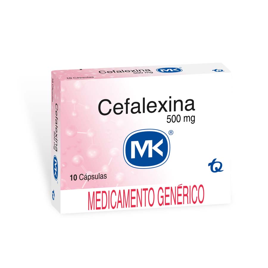 Cefalexina 500mg tecnoquimicas - genericos cápsulas 458358