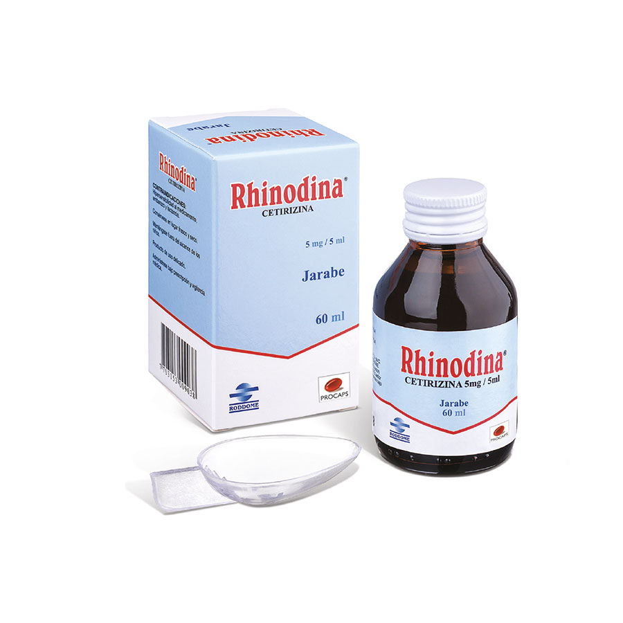 Rhinodina 5/60mg leterago - roddome jarabe cereza 458361