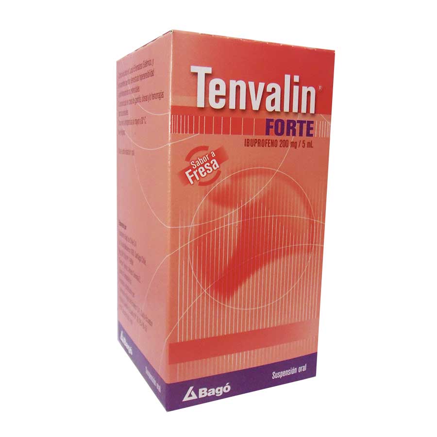 Tenvalin forte 200  mg suspensión oral 100ml 458369