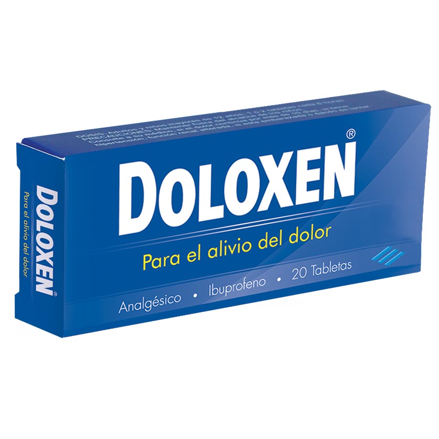 Analgésico doloxen 200 mg tableta x 20 458396