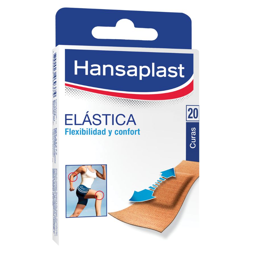 Curita hansaplast elástica 20 unidades 458425