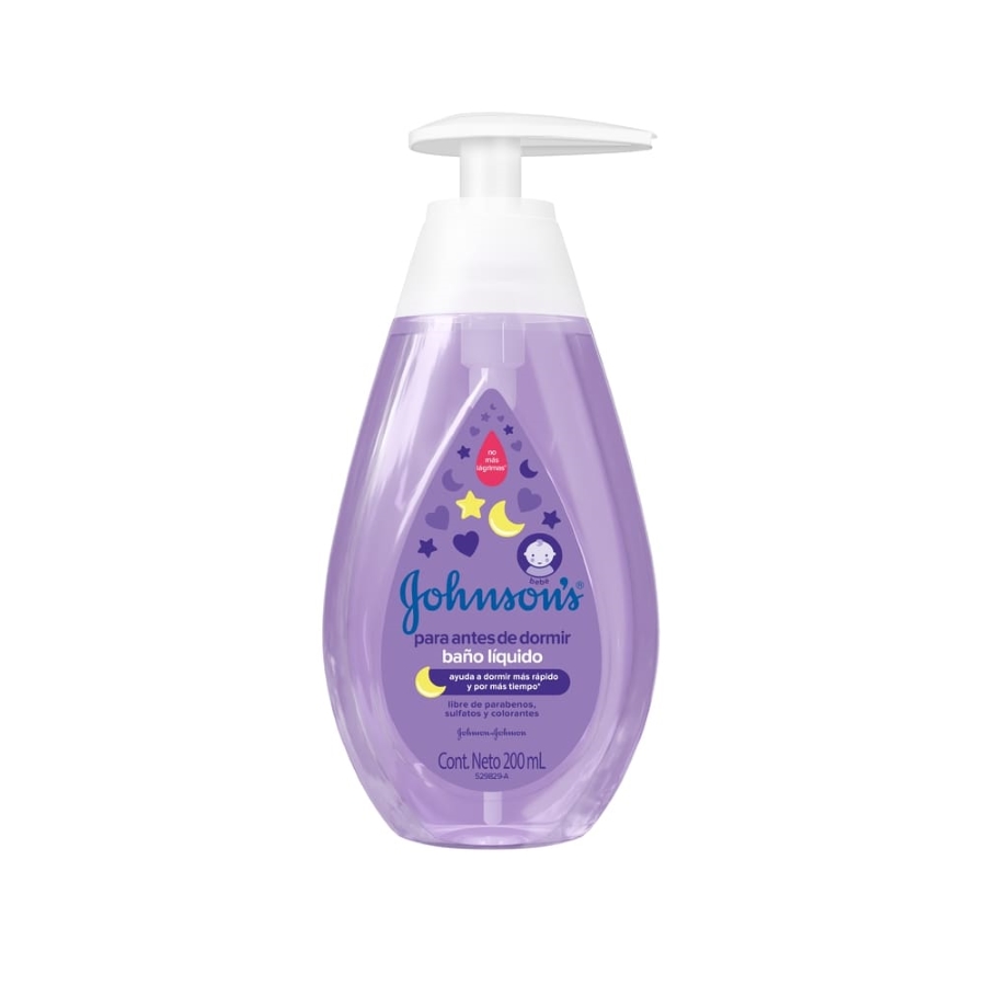 Jabón líquido johnson&johnson antes de dormir 200 ml 458504