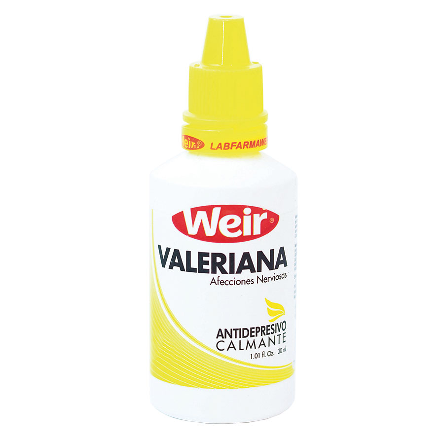 Tintura de valeriana weir en gotas 30 ml x 12 458553