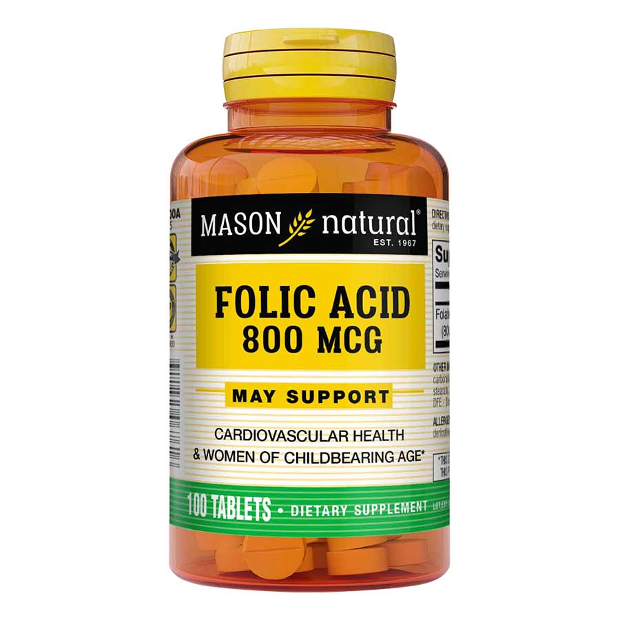 Acido folico 800 mcg tableta x 100 458569