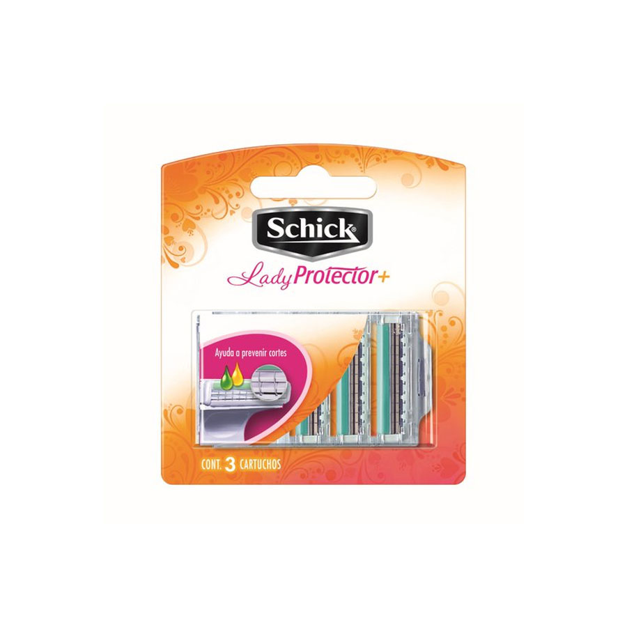 Repuesto de afeitadora schick lady protector 3 unidades 458721