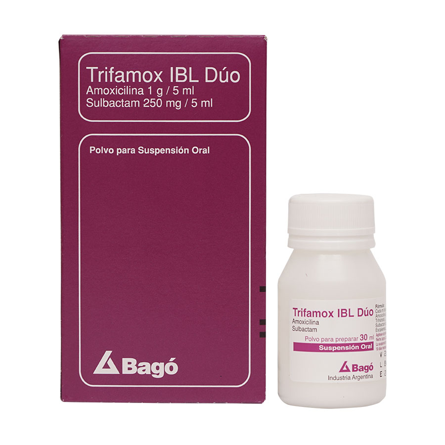 Trifamox ibl duo susx1gr/250mgx30ml 458734