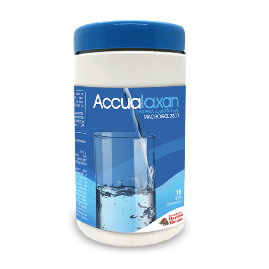 Laxante accualaxan en polvo 255 g 458822