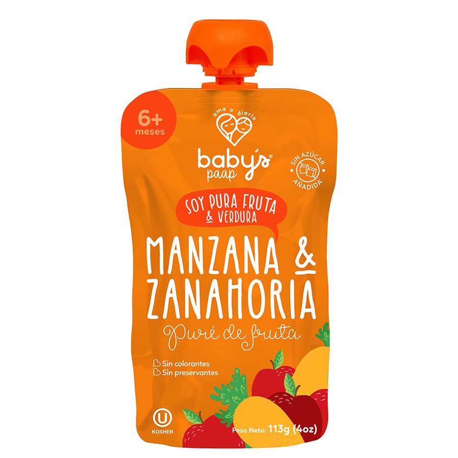 Pure fruta babys man-zan d-pacx113g 458843