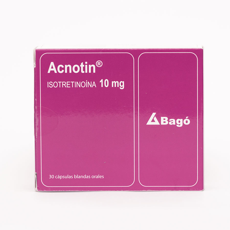 Acnotin 10mg quifatex dist bago cápsulas blandas 458849