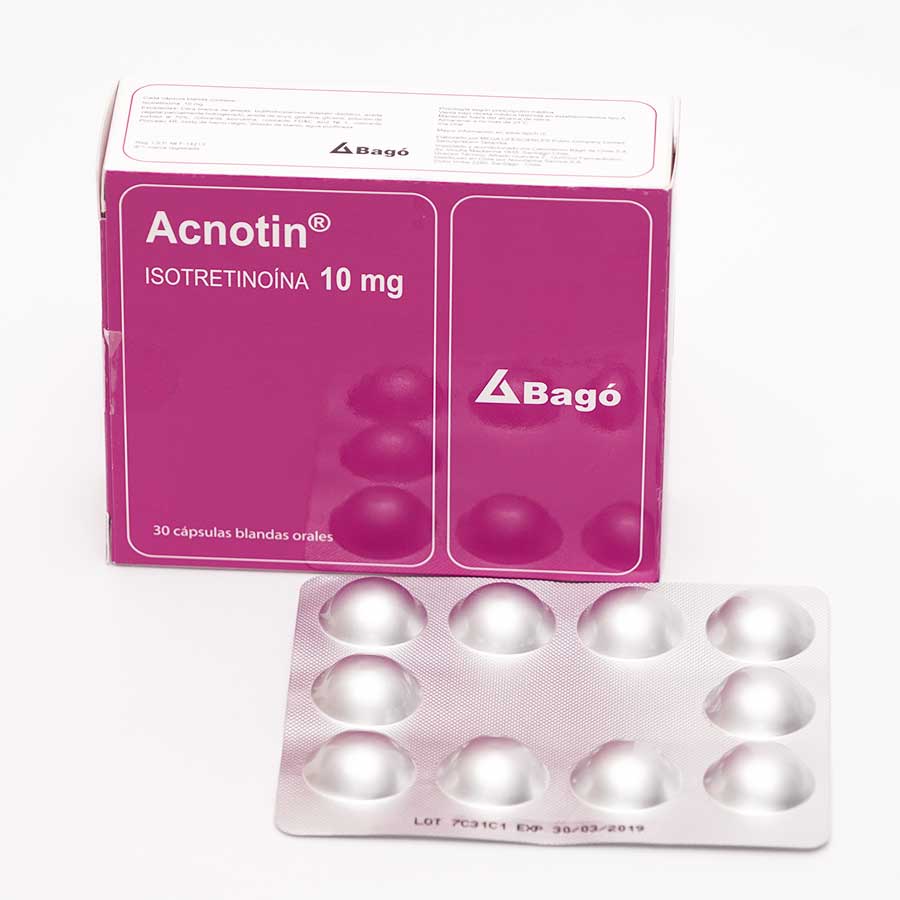 Acnotin 10mg quifatex dist bago cápsulas blandas 458849