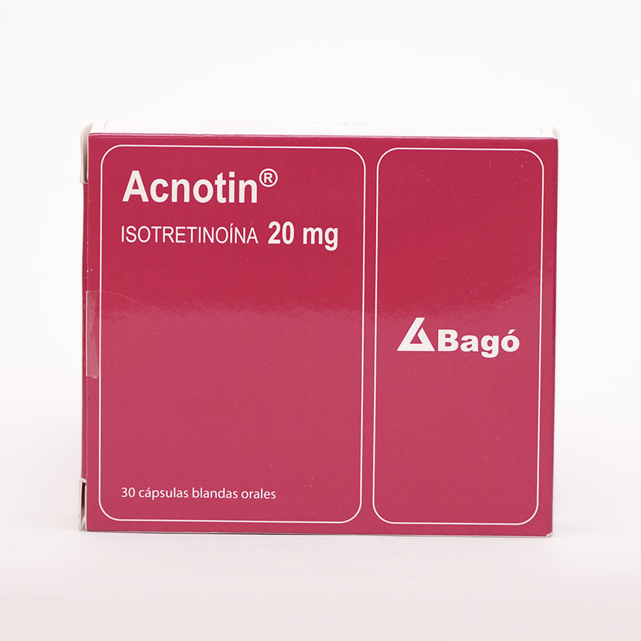 Acnotin 20mg quifatex dist bago cápsulas blandas 458850