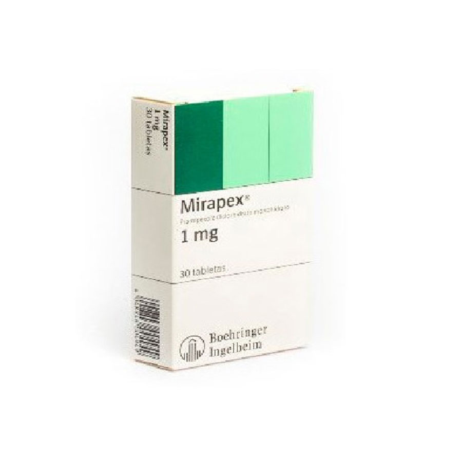 Mirapex 1mg boehringer ingelheim - farma comprimidos 458914