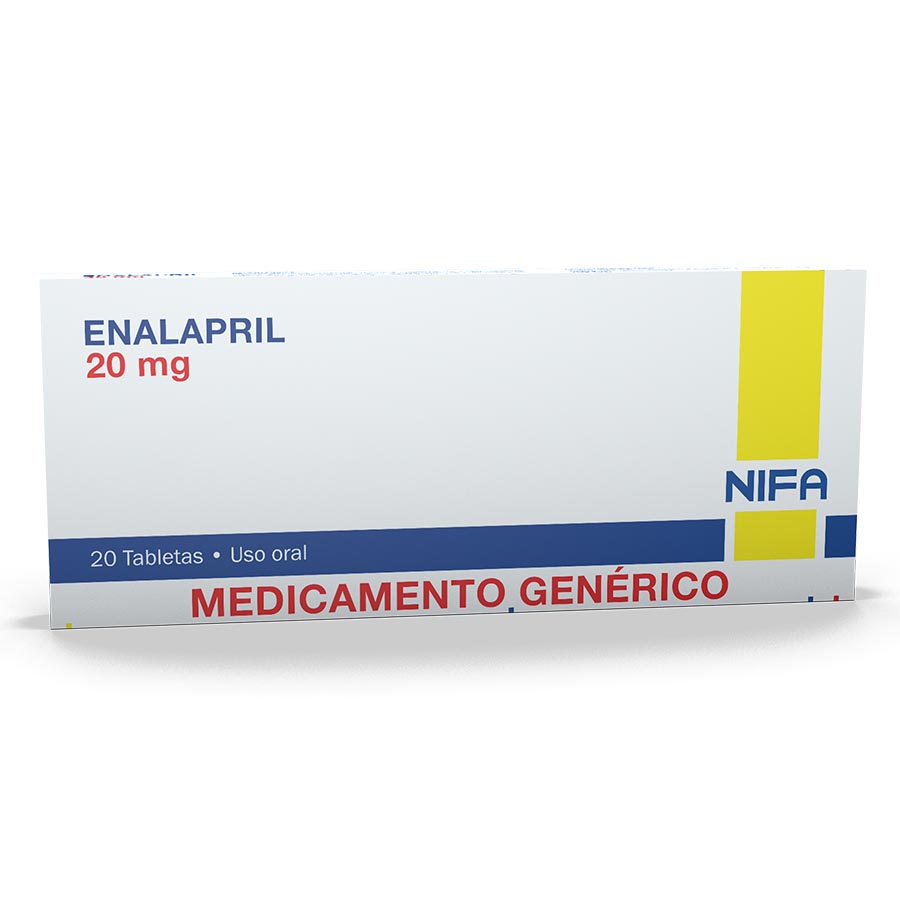 Enalapril 20mg garcos - nifa genericos tableta 458930