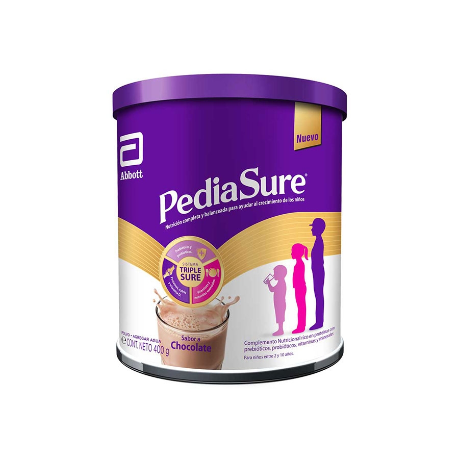 Pediasure triplesure en polvo chocolate 400 g 458947