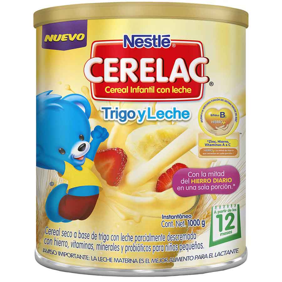 Cerelac trigo y leche 1000 g 459053