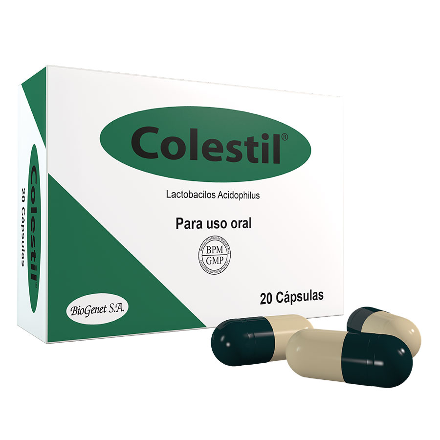 Colestil 30mg biogenet cápsulas 459065