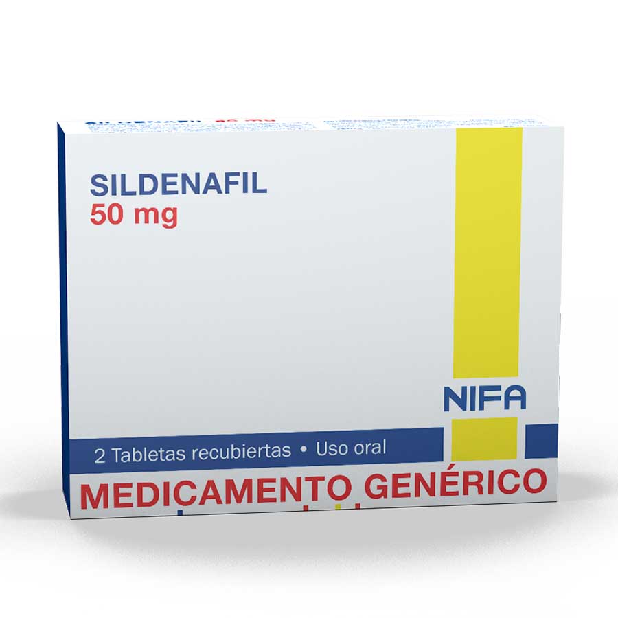 Sildenafil 50mg garcos - nifa genericos tableta recubierta 459116