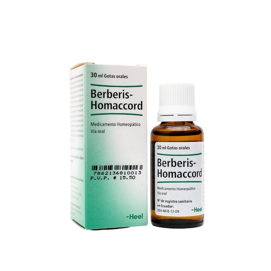 Berberis homaccord gotas 30 ml 459117