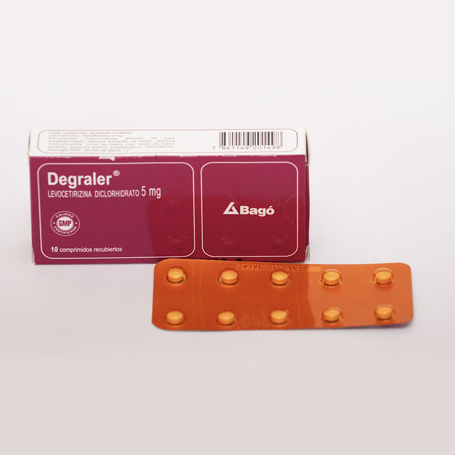 Degraler 5 mg comprimidos x 10 459174