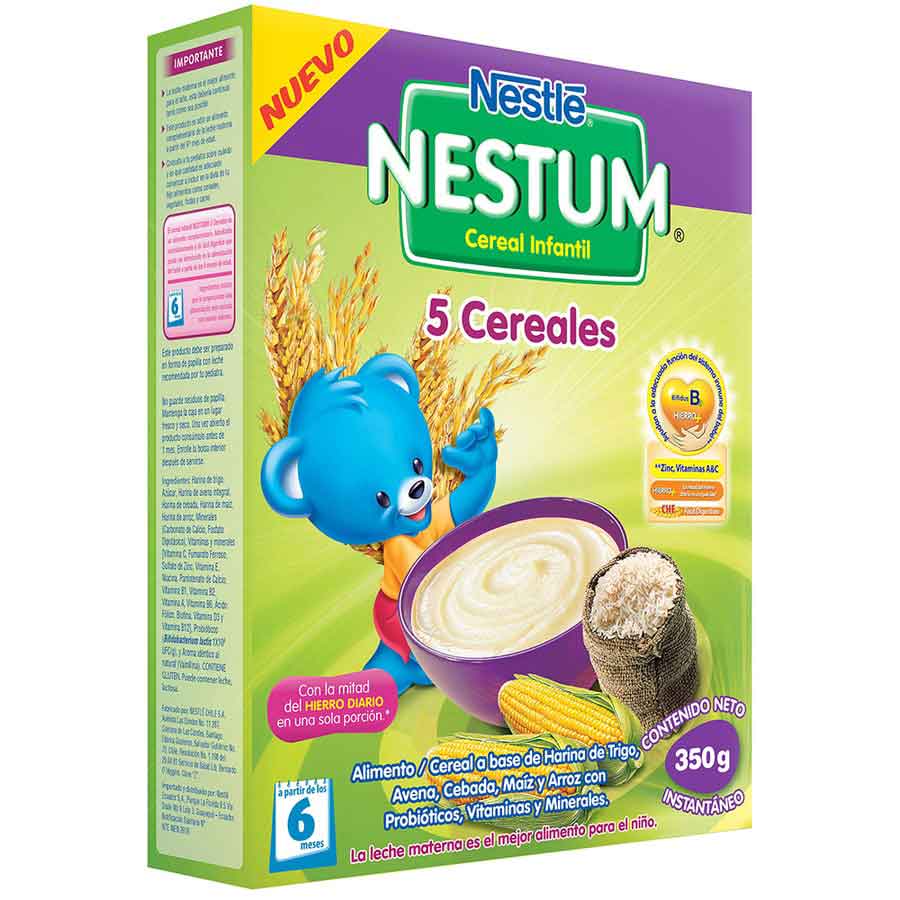 Nestum 5 cereales en polvo 350 g 459247