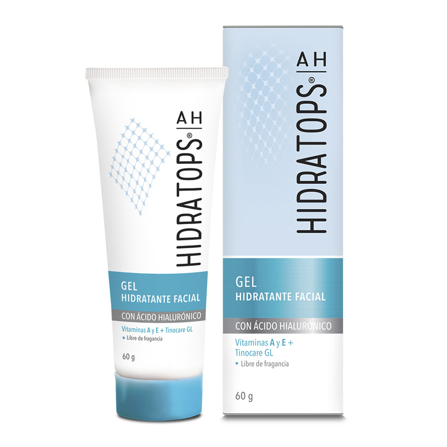 Gel hidratante facial hidratops con ácido hialurónico 60 g 459252