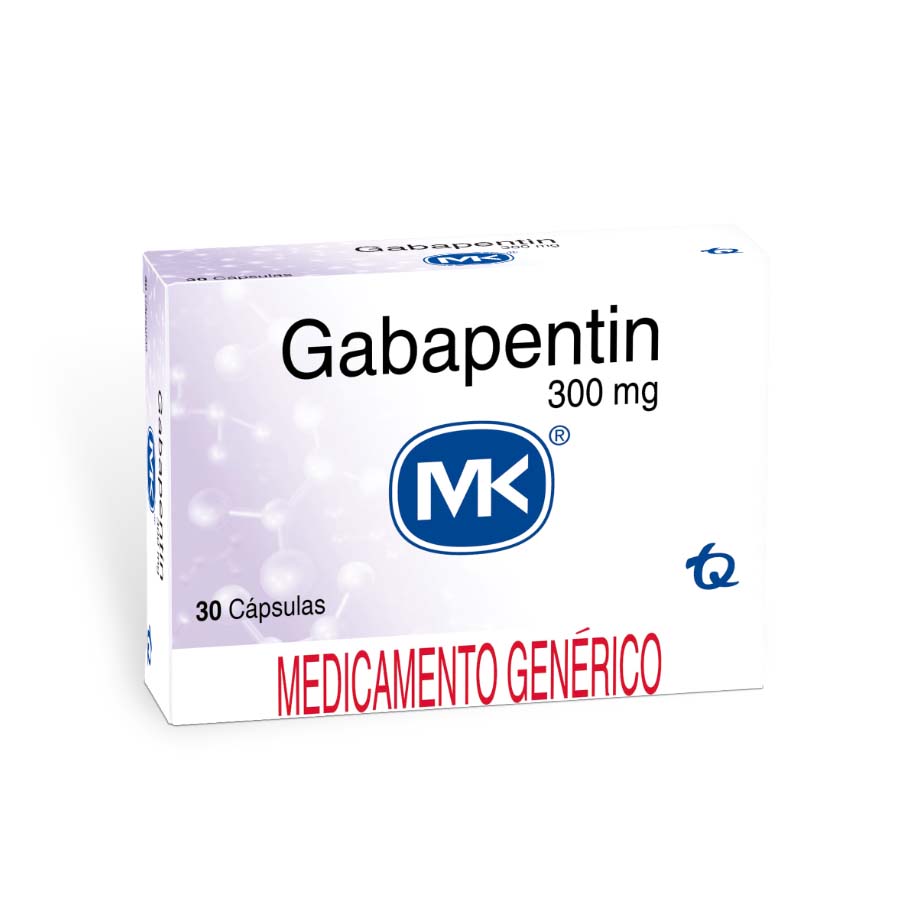 Gabapentin 300mg tecnoquimicas - genericos cápsulas 459263