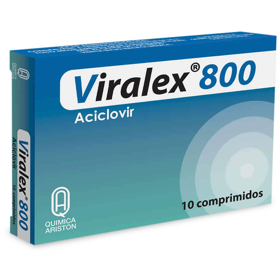 Viralex 800mg alianza quimica ariston comprimidos 459266