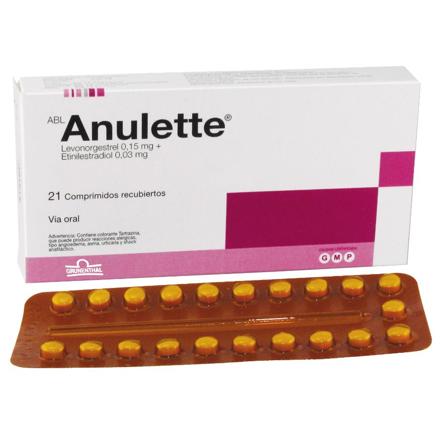 Anulette com-recx0.15/0.03mgx21 459270