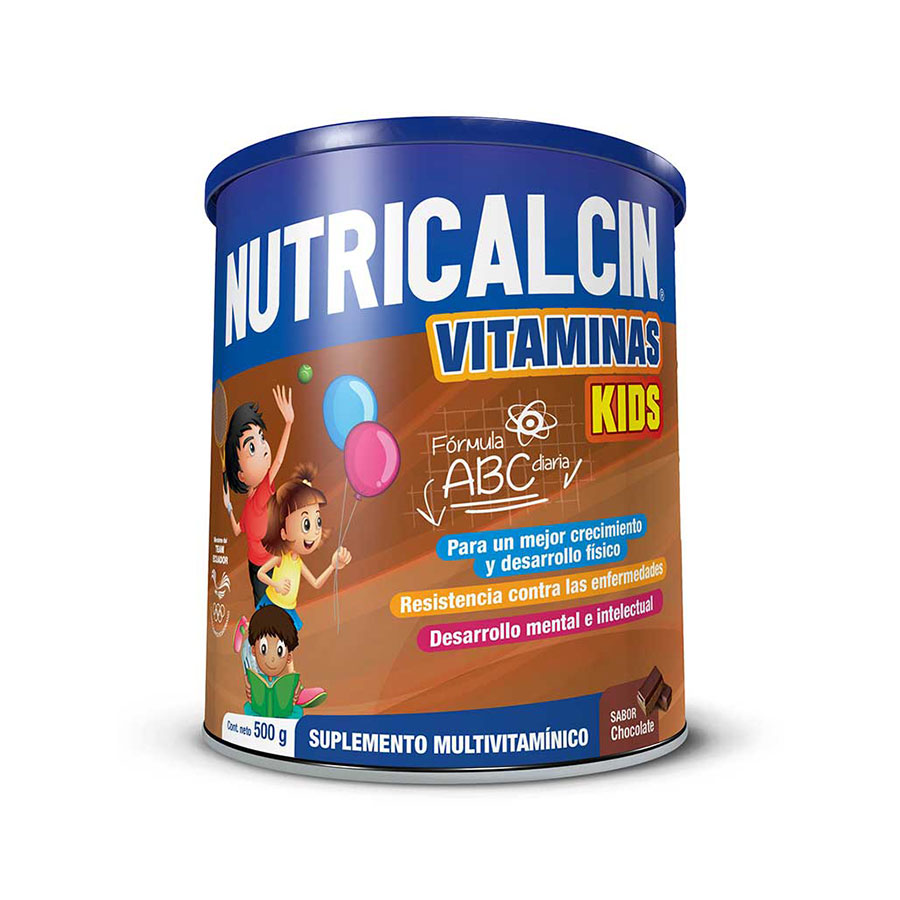 Nutricalcin vitaminas kids en polvo chocolate 500 g 459284