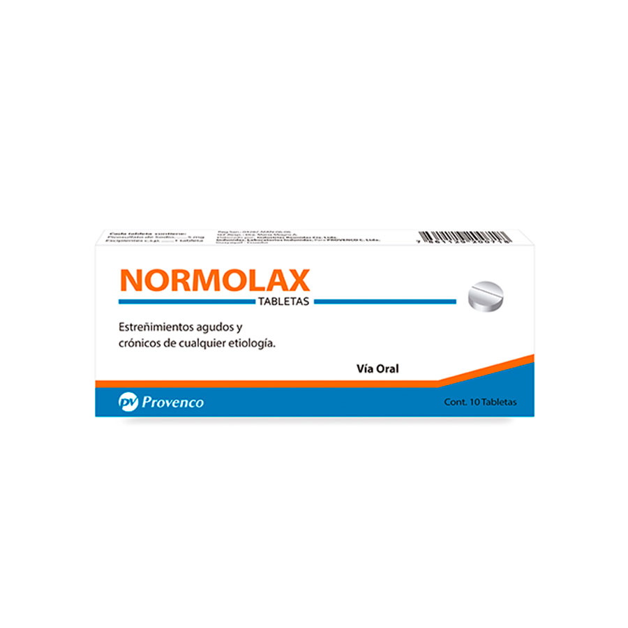 Laxante normolax 5 mg tableta x 10 459296