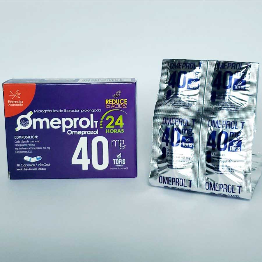 Omeprol 40mg tofis - marca cápsulas 459333