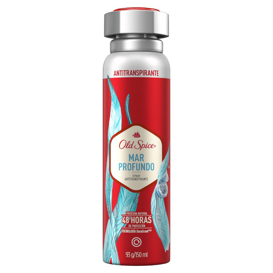 Desodorante old-spice desinfección aerosol 150ml 459351