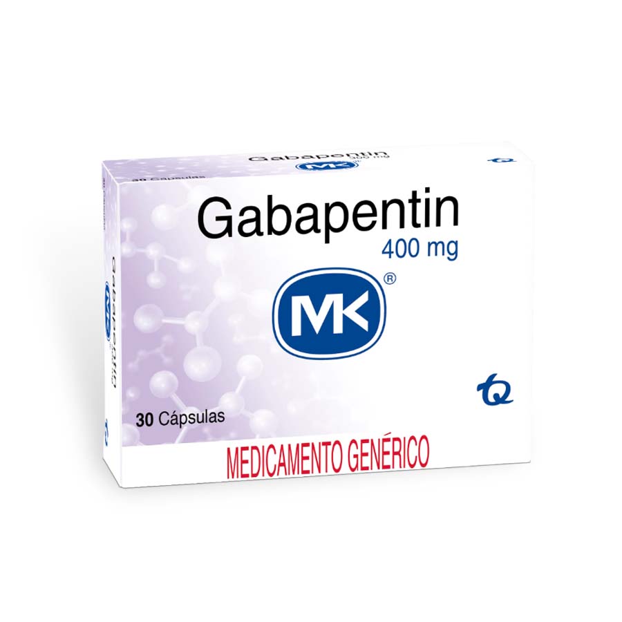 Gabapentin 400mg tecnoquimicas - genericos cápsulas 459450