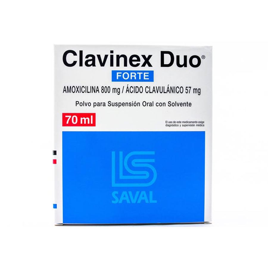 Clavinex 800/57mg ecuaquimica - saval suspensión 459508