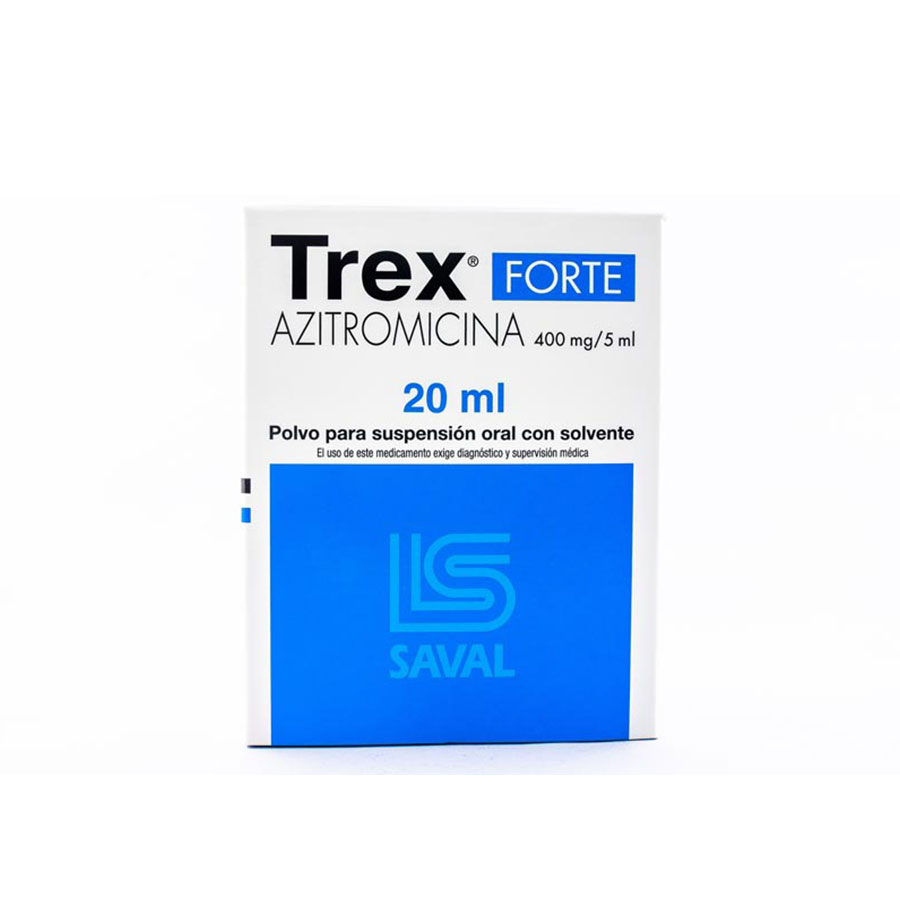 Trex 400/5mg ecuaquimica - saval suspensión forte 459540