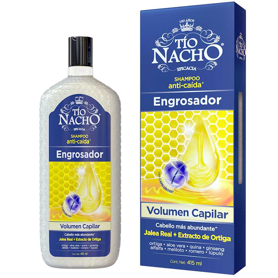 Shampoo tio nacho jalea real engrosador 415 ml 459567