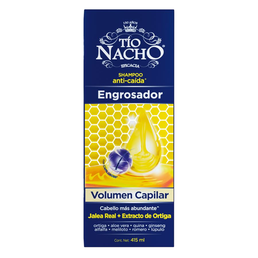 Shampoo tio nacho jalea real engrosador 415 ml 459567