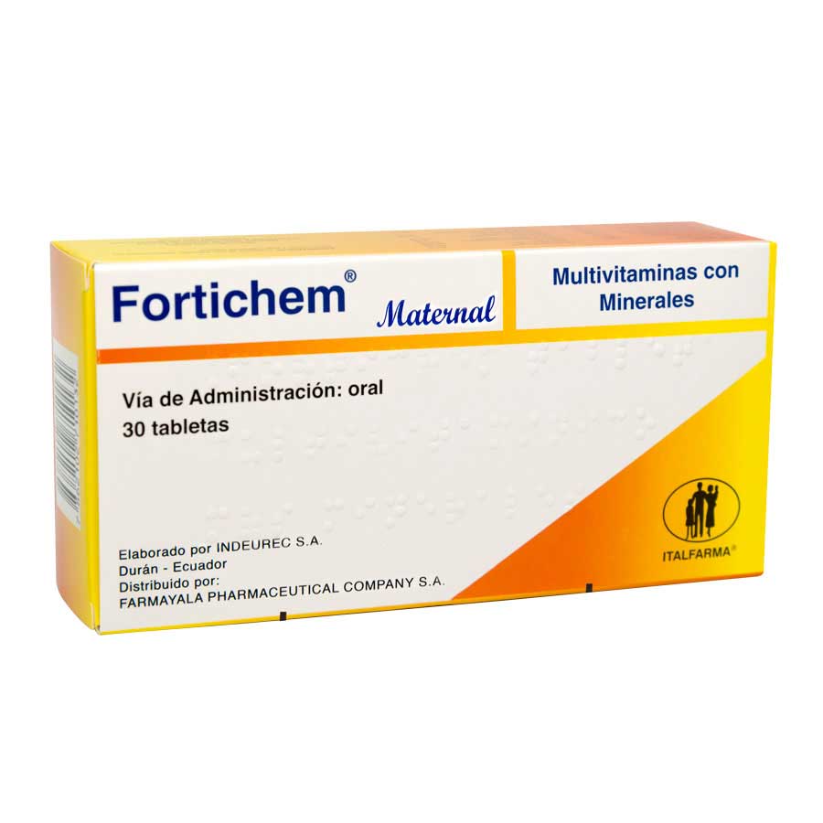 Fortichem 8/5mg farmayala - italfarma tableta 459577