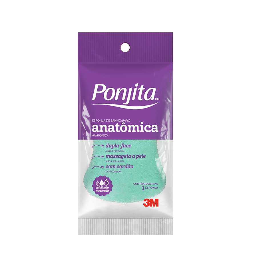 Esponja de baño 3m aqua 459586