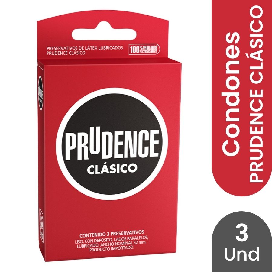 Preservativo prudence clásico x 3 459660