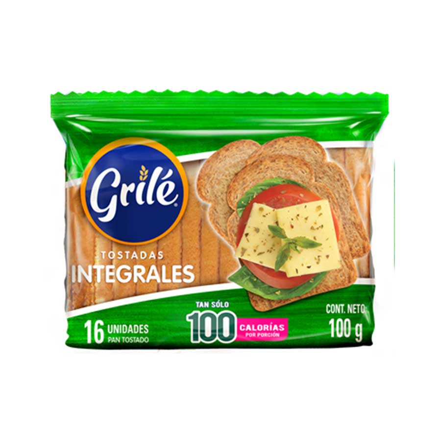 Tostadas grile integral 100 g 459687